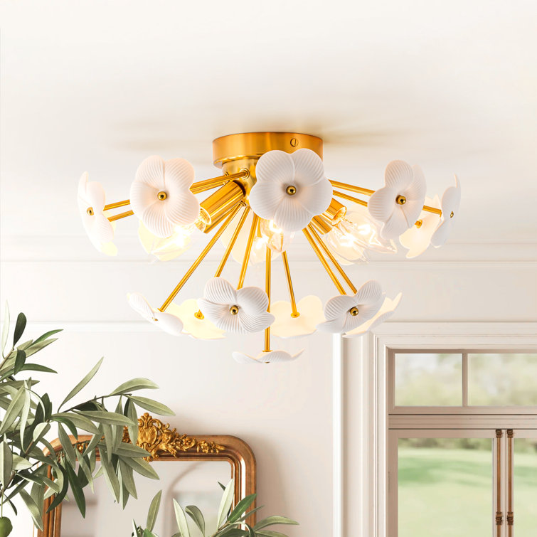 Starburst flush deals mount ceiling light